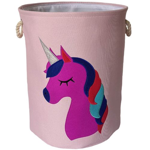 Cesto de poliéster rosa