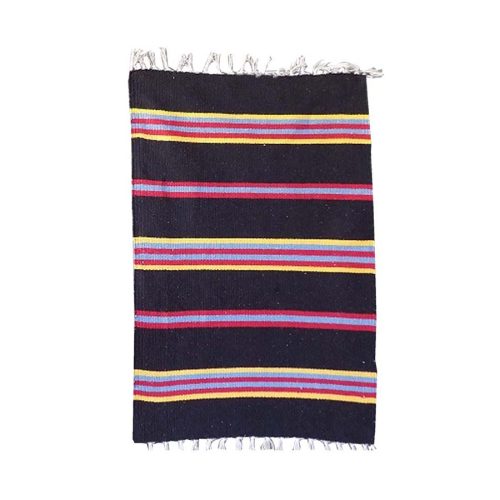 Tapete textil negro