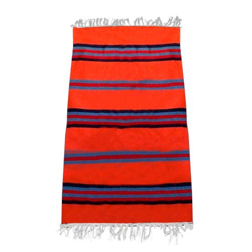 Tapete textil naranja