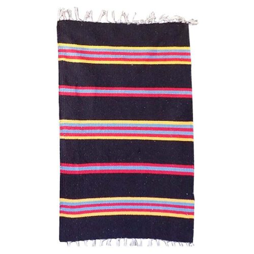 Tapete textil negro