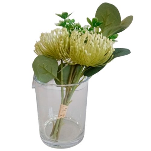 Florero de vidrio