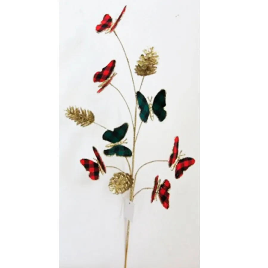 Vara con mariposas doradas - Galerías el Triunfo - 022032546230