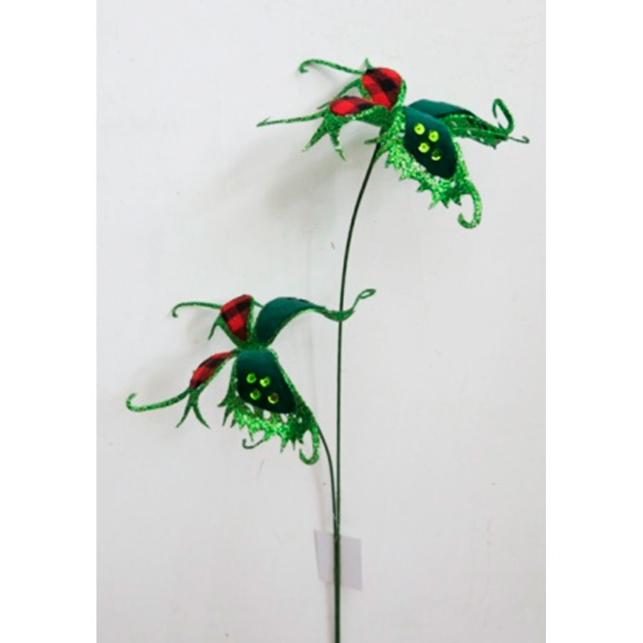 Vara diseño mariposas verde - Galerías el Triunfo - 022032546264