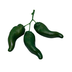 Rama con 3 chiles