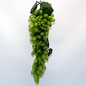 Ramo de uvas verdes