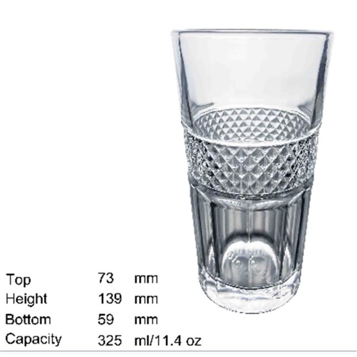 Juego de 6 vasos - Galerías el Triunfo - 038071227022