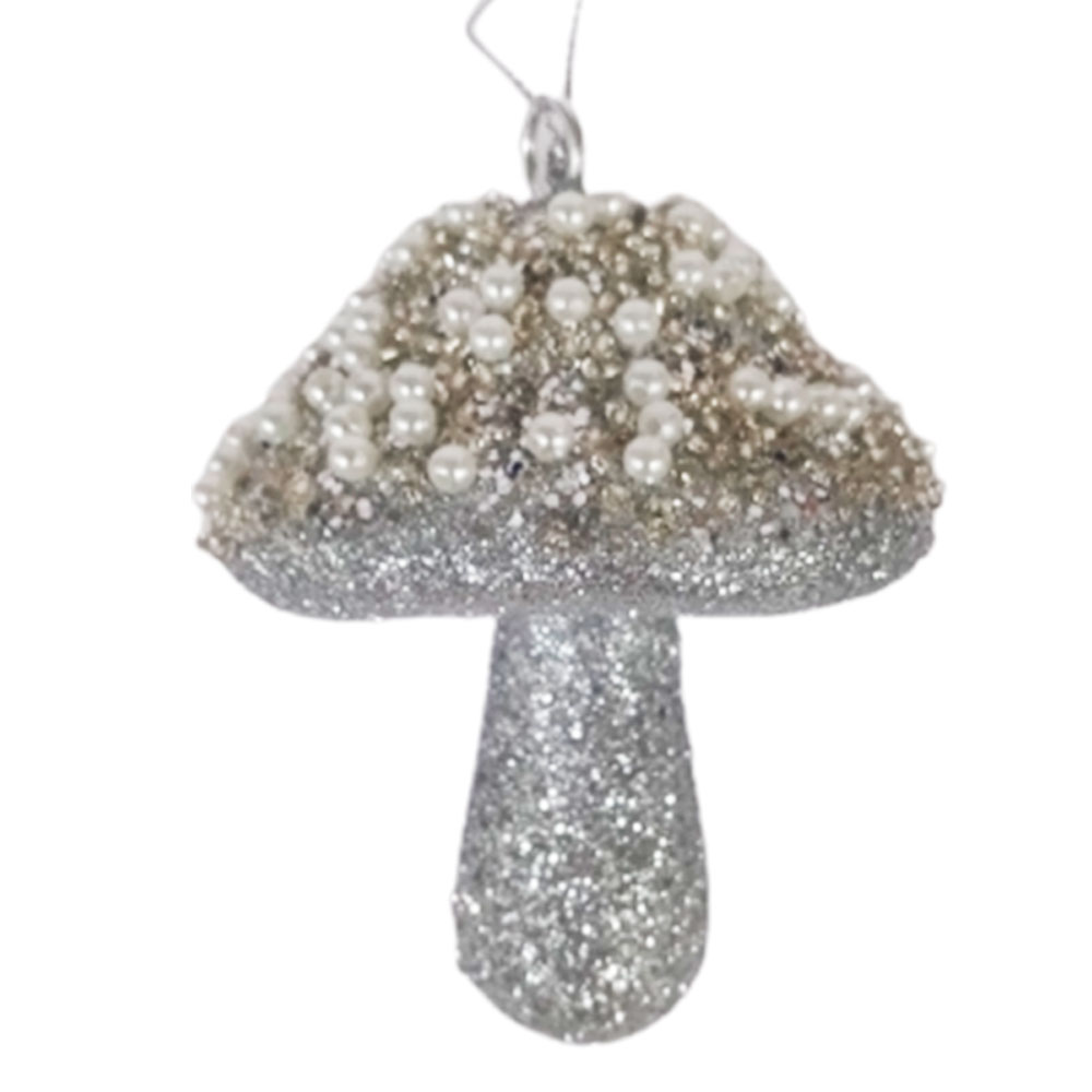 Colgante de hongo plateado - Galerías el Triunfo - 043071342201