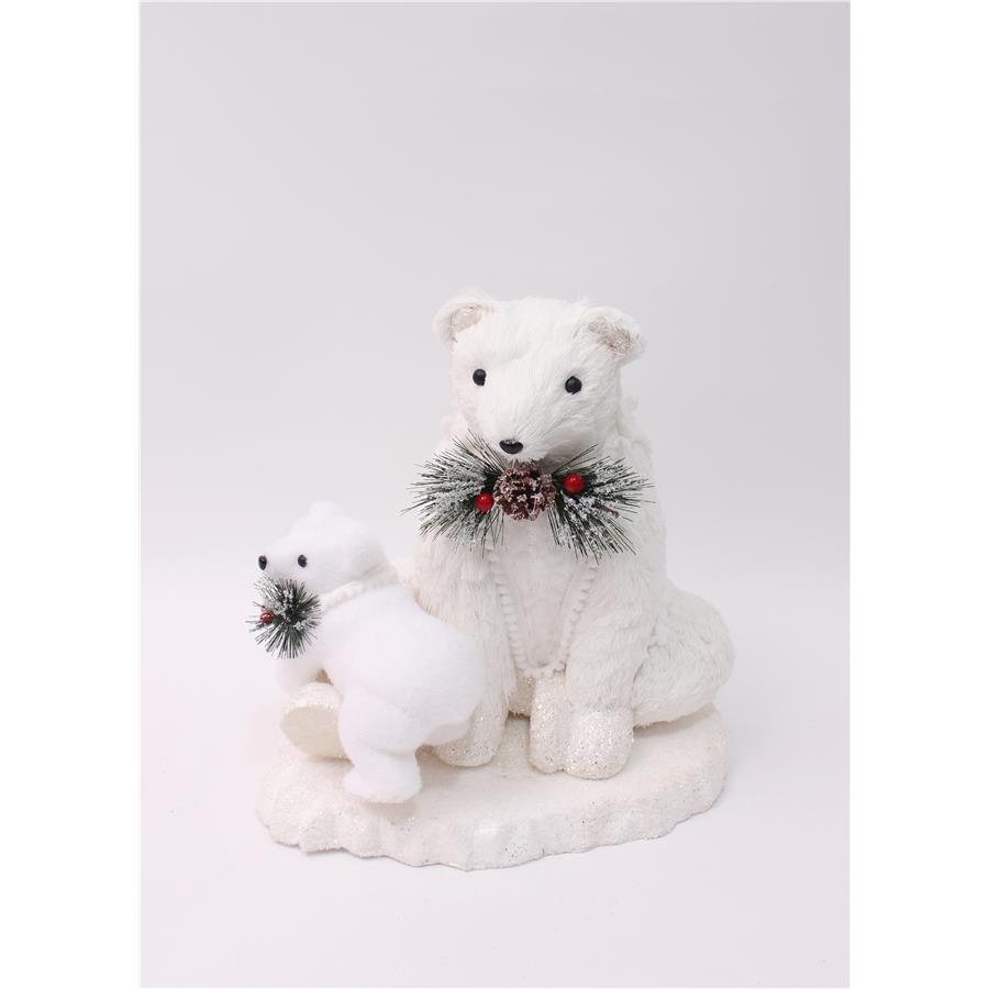 Oso polar blanco - Galerías el Triunfo - 044071816142