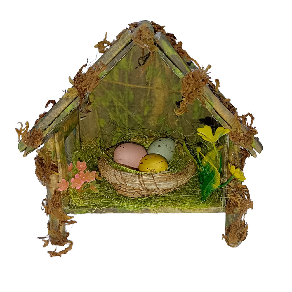 Casa con huevos - Galerías el Triunfo - 044071816217