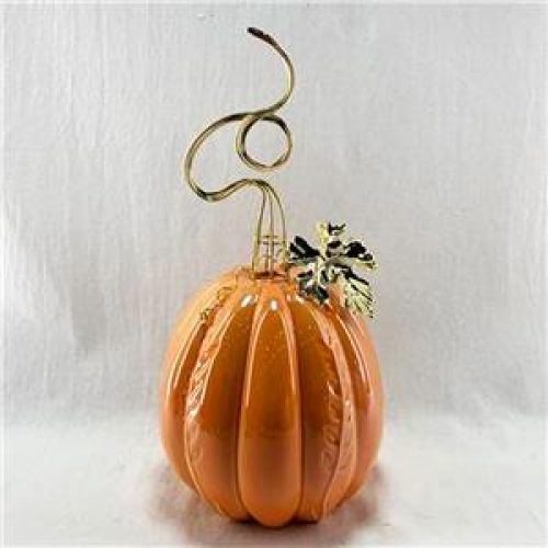 Calabaza de porcelana naranja