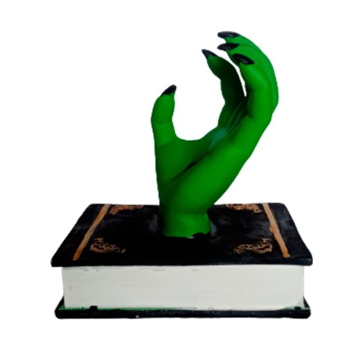 Libro con mano verde - Image 3