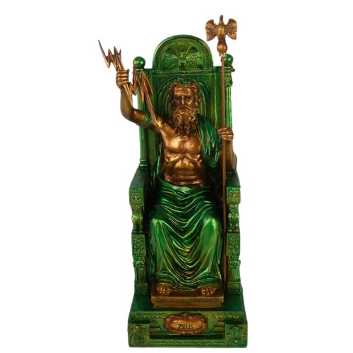 Dios Zeus de polyresina - Galerías el Triunfo - 048132272103