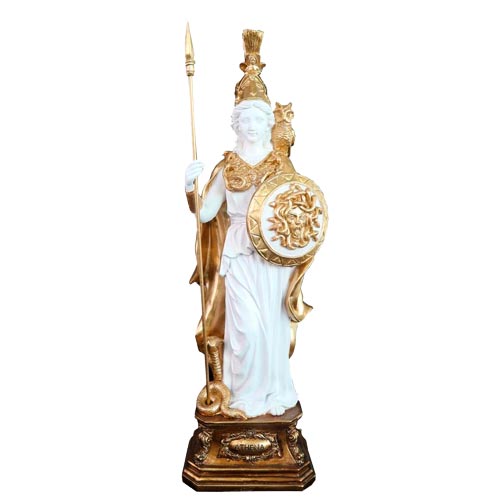 Diosa Athena de polyresina