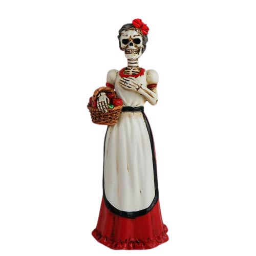 Catrina con canasta - Galerías el Triunfo - 048132272131