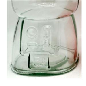 Dulcero de cristal transparente