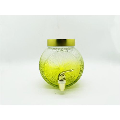 Dispensador de vidrio verde