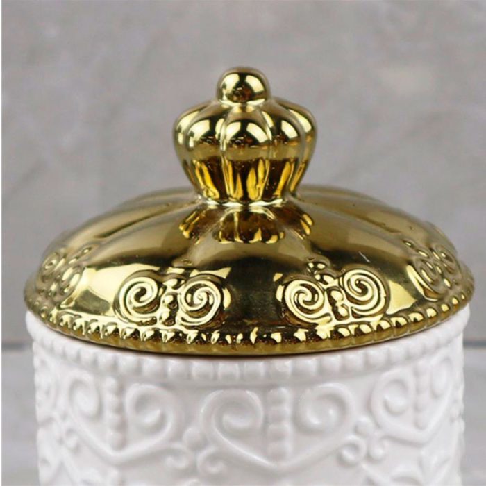 Alhajero de porcelana blanco - Image 2