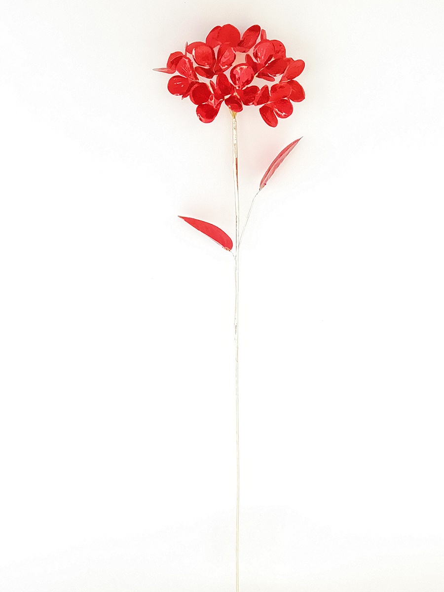 Vara de hortensia roja - Galerías el Triunfo - 049072641190