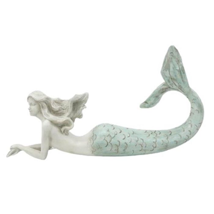 Sirena recostada de resina - Galerías el Triunfo - 049072651108