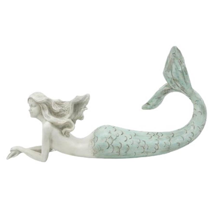 Sirena recostada de resina - Galerías el Triunfo - 049072651108