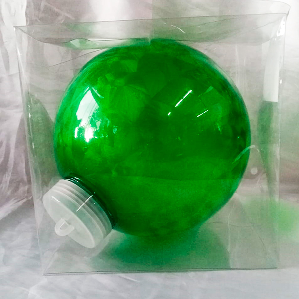 Esfera de plástico transparente - Galerías el Triunfo - 049072722061