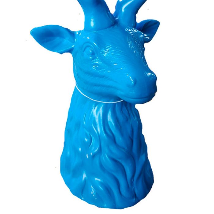 Cabeza de reno azul - Image 3