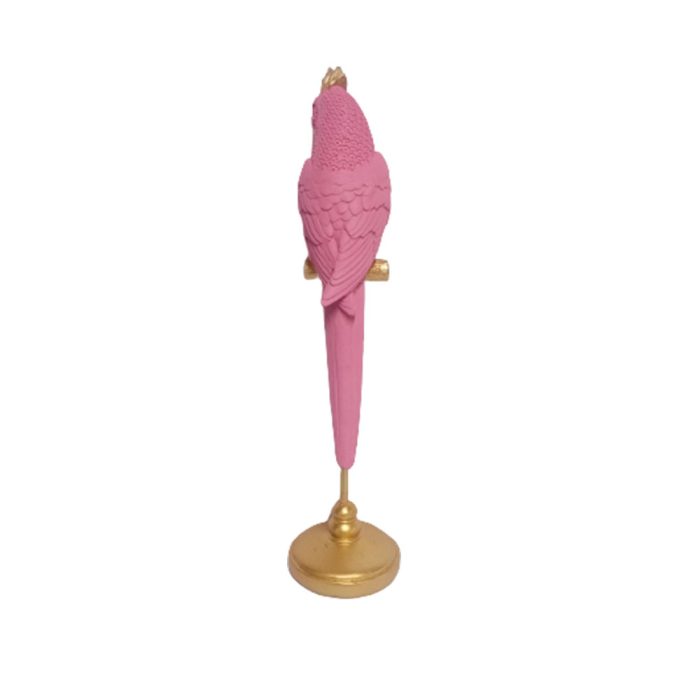 Ave rosa de resina - Image 4