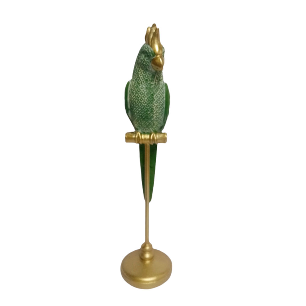 Figura de ave verde - Galerías el Triunfo - 049072778263