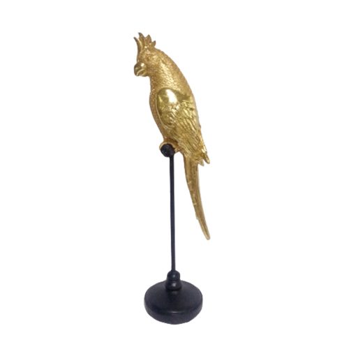Figura de ave dorada