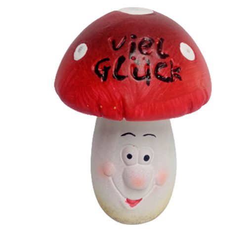 Hongo de barro rojo