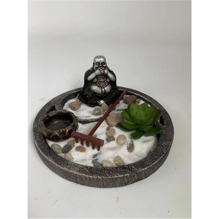 Buda sentado en jardin - Galerías el Triunfo - 049072778422