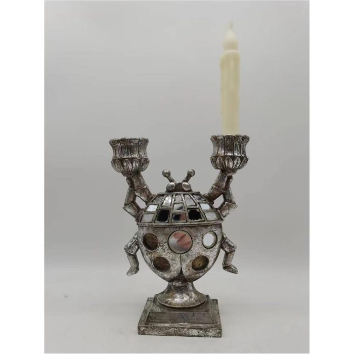 Candelabro para 2 velas - Galerías el Triunfo - 049072778457