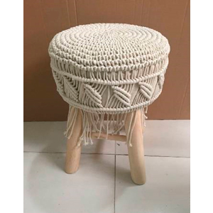 Banco de madera blanco