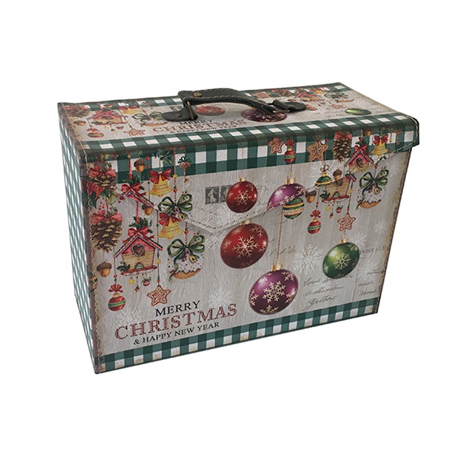 Portafolio estampado navideño - Galerías el Triunfo - 063072078299