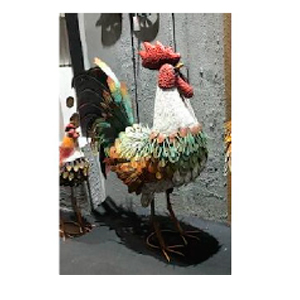 Gallo de lámina