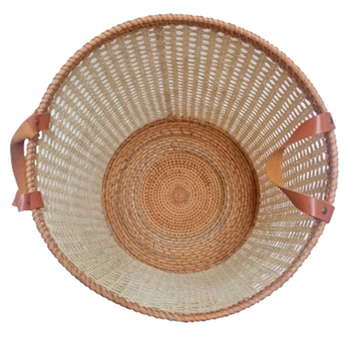 Cesto de bambú tejido - Image 3