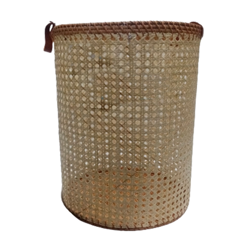 Cesto de bambú tejido - Galerías el Triunfo - 070407721015