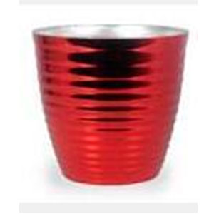 Maceta de plástico roja - Galerías el Triunfo - 072072505016