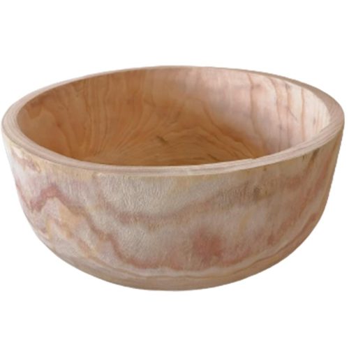 Ensaladera de madera natural