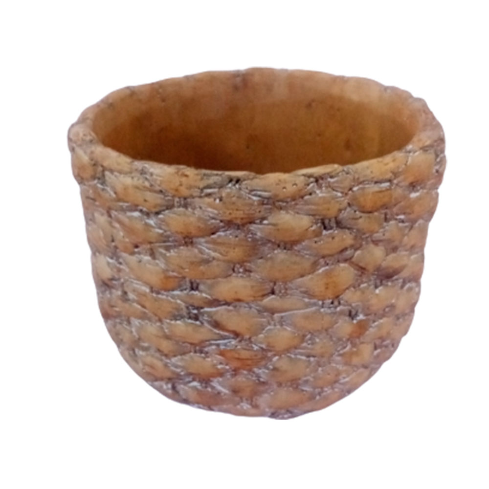 Maceta de cemento redonda - Galerías el Triunfo - 072072763063