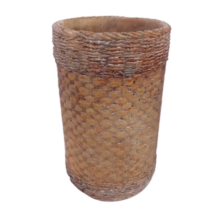 Maceta de cemento cilíndrica - Galerías el Triunfo - 072072763069