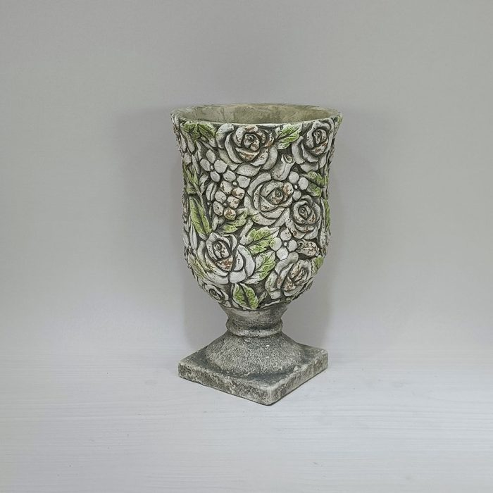 Maceta de cemento diseño - Galerías el Triunfo - 072072763093