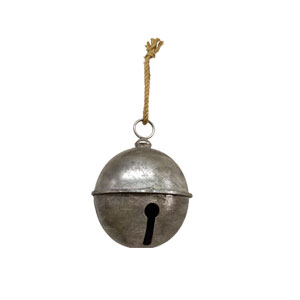 Cascabel de metal plateado - Galerías el Triunfo - 074072300168