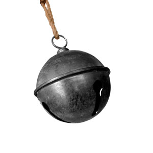 Cascabel de metal plateado - Galerías el Triunfo - 074072300171