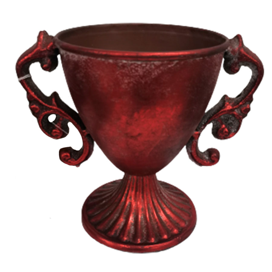 Copa de metal roja - Galerías el Triunfo - 074072300210