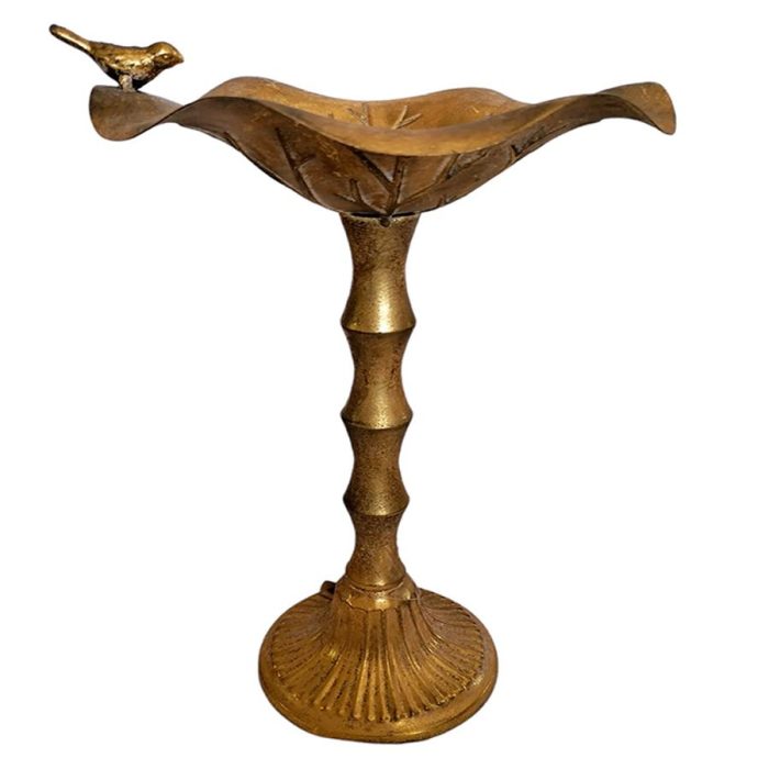 Candelabro de metal dorado - Galerías el Triunfo - 074072300220