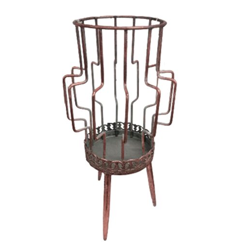 Candelabro de metal cobre