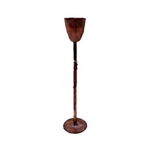 Candelabro de metal cobre