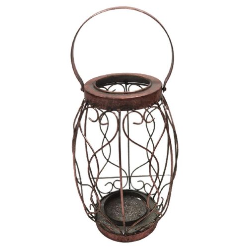 Linterna de metal cobre