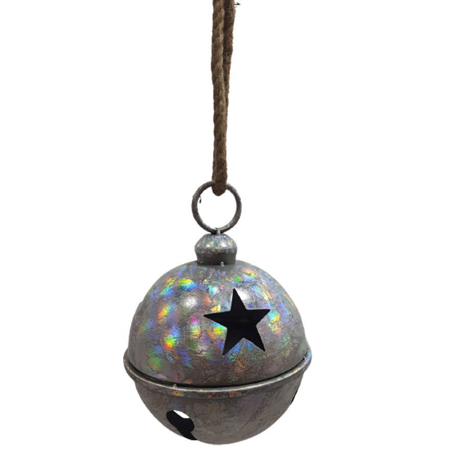 Cascabel de metal plateado - Galerías el Triunfo - 074072300368